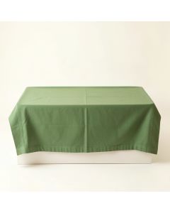 Meadow Crossing Flat Bed Sheet - Green (synthetic illustration; no displayed measurements)