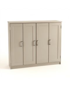 Lockland 4 Door Accent Cabinet (synthetic illustration; no displayed measurements)