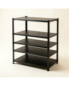 Maple Brook Desktop Shelving Unit - Black (synthetic illustration; no displayed measurements)