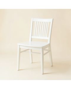 Ash Falls Dining Chair - White (synthetic illustration; no displayed measurements)