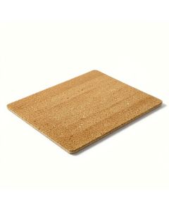 Macalester Natural Coir Welcome 30 In . X 18 In . Non-Slip Outdoor Door Mat (synthetic illustration; no displayed measurements)