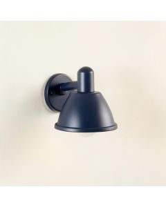 Rowan Canyon Wall Sconce Mounted On A Plain Wall - Navy (synthetic illustration; no displayed measurements)