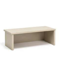 Clay Bridge Desktop Monitor Riser - Beige (synthetic illustration; no displayed measurements)