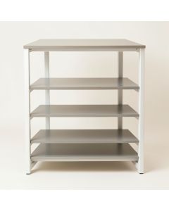Foxcroft 68.5 '' H X 15.7 '' W X 15.5 '' D 6 Tier Storage Shelf (synthetic illustration; no displayed measurements)