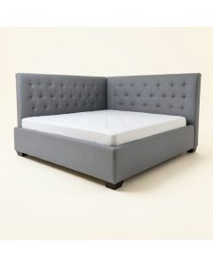 Sadler Tufted Upholstered Platform Bed (synthetic illustration; no displayed measurements)