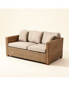 Akashia Patio Sofa With Cushions (synthetic illustration; no displayed measurements)