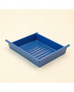 Olive Brook Empty Under-Desk Cable Tray - Blue (synthetic illustration; no displayed measurements)