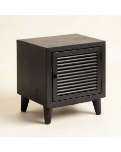 Wren Edge Nightstand - Black (synthetic illustration; no displayed measurements)