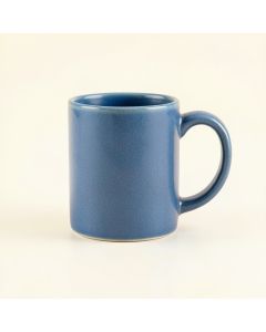 Cliff Crest Ceramic Mug - Blue (synthetic illustration; no displayed measurements)
