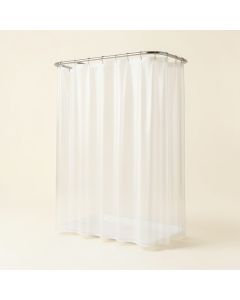 Peva Single Shower Curtain Liner (synthetic illustration; no displayed measurements)