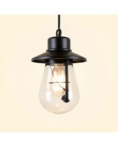 Gillian 3 - Bulb 20 '' H Outdoor Hanging Lantern (synthetic illustration; no displayed measurements)