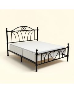 Metal Queen Platform Bed (synthetic illustration; no displayed measurements)