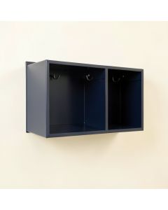 Elm Dell Wall-Mounted Entryway Organizer Shelf - Navy (synthetic illustration; no displayed measurements)