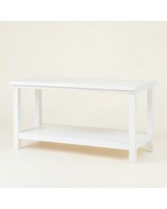 Sage Canyon Empty Workshop Workbench - White (synthetic illustration; no displayed measurements)