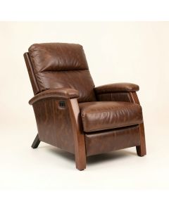 Rimini 35.4 '' Wide Faux Leather Power Lift Assist Recliner (synthetic illustration; no displayed measurements)