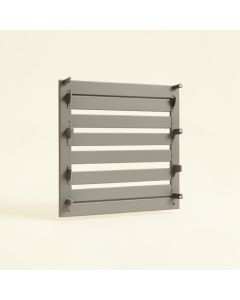 Ash Crossing Empty Wall-Mounted Tool Organizer Panel - Gray (synthetic illustration; no displayed measurements)