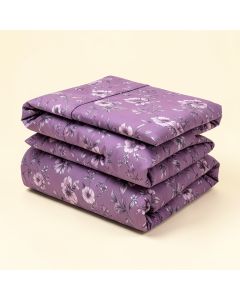 Floral Duvet Cover Set (synthetic illustration; no displayed measurements)