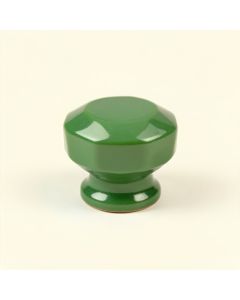 Moss Arc Cabinet Knob Without Packaging - Green (synthetic illustration; no displayed measurements)