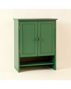 Clay Canyon Wall-Mounted Laundry Cabinet - Green (synthetic illustration; no displayed measurements)