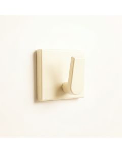 Cedar Crossing Wall-Mounted Robe Hook - Ivory (synthetic illustration; no displayed measurements)