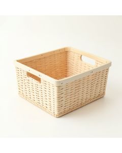 Dune Canyon Empty Storage Basket - Cream (synthetic illustration; no displayed measurements)