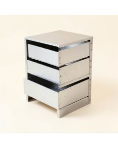 3 Tier Compact Kitchen Cabinet Pull Out Drawer (synthetic illustration; no displayed measurements)