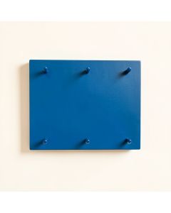 Linden Canyon Empty Wall-Mounted Tool Organizer Panel - Blue (synthetic illustration; no displayed measurements)