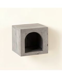 Rowan Dale Wall-Mounted Cat Perch - Gray (synthetic illustration; no displayed measurements)