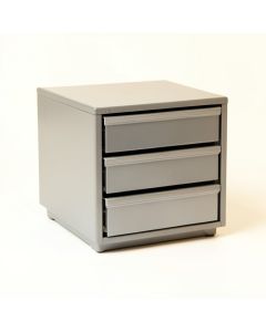 Sage Edge Small-Parts Storage Drawer Cabinet - Gray (synthetic illustration; no displayed measurements)