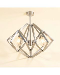 Joines 6-Light Unique/Statement Geometric Chandelier (synthetic illustration; no displayed measurements)