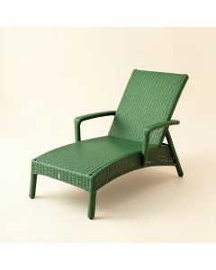 Harbor Brook Outdoor Lounge Chair - Green (synthetic illustration; no displayed measurements)