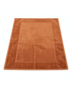 Laurel Bridge Bath Mat - Terracotta (synthetic illustration; no displayed measurements)