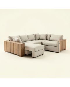 Liguria 120.5 '' Wide Left Hand Facing Modular Sectional (synthetic illustration; no displayed measurements)