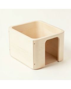 Maple Dale Empty Furniture-Style Litter Enclosure - Ivory (synthetic illustration; no displayed measurements)