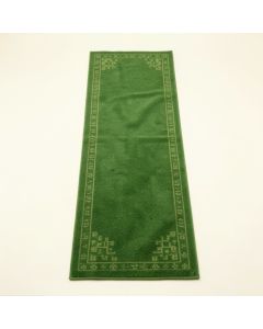Field Branch Narrow Runner Rug - Green (synthetic illustration; no displayed measurements)