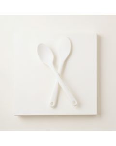 Peanut Butter & Spoon Wall Décor (synthetic illustration; no displayed measurements)