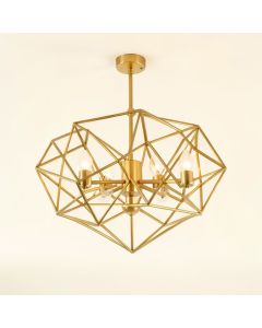 Vanwyk Unique/Statement Geometric Chandelier (synthetic illustration; no displayed measurements)