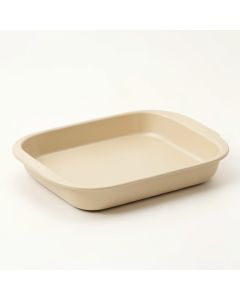 Elm Crest Serving Tray - Beige (synthetic illustration; no displayed measurements)