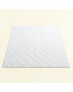Rowan Brook Rectangular Area Rug - White (synthetic illustration; no displayed measurements)