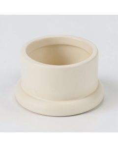 Harbor Crest Empty Candle Holder - Ivory (synthetic illustration; no displayed measurements)