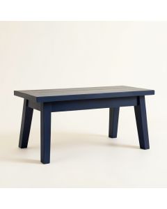 Olive Bluff Indoor Bench - Navy (synthetic illustration; no displayed measurements)