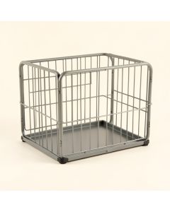 Shore Dale Empty Furniture-Style Pet Crate - Gray (synthetic illustration; no displayed measurements)