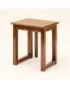 Mastrangelo Rosewood 4 Legs End Table (synthetic illustration; no displayed measurements)