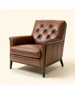 Ripon 27 '' Wide Tufted Lounge Chair (synthetic illustration; no displayed measurements)