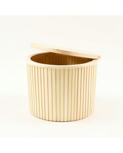 Ash Bridge Closed Garden Compost Bin - Ivory (synthetic illustration; no displayed measurements)