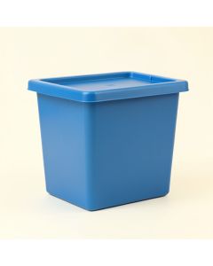 Aspen Dell Closed Outdoor Storage Box - Blue (synthetic illustration; no displayed measurements)