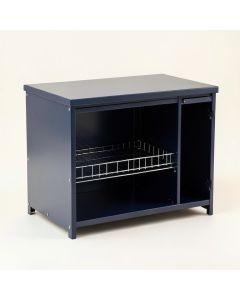 Hill Arc Empty Countertop Canister Rack - Navy (synthetic illustration; no displayed measurements)