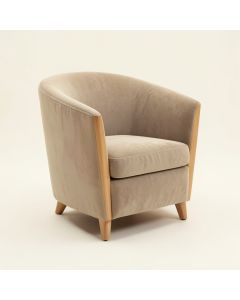 Molinari 31 '' Wide Swivel Barrel Chair (synthetic illustration; no displayed measurements)