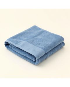 Heath Crest Bath Towel - Blue (synthetic illustration; no displayed measurements)