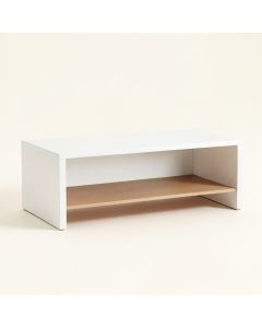 Ridge Bluff Coffee Table - White (synthetic illustration; no displayed measurements)
